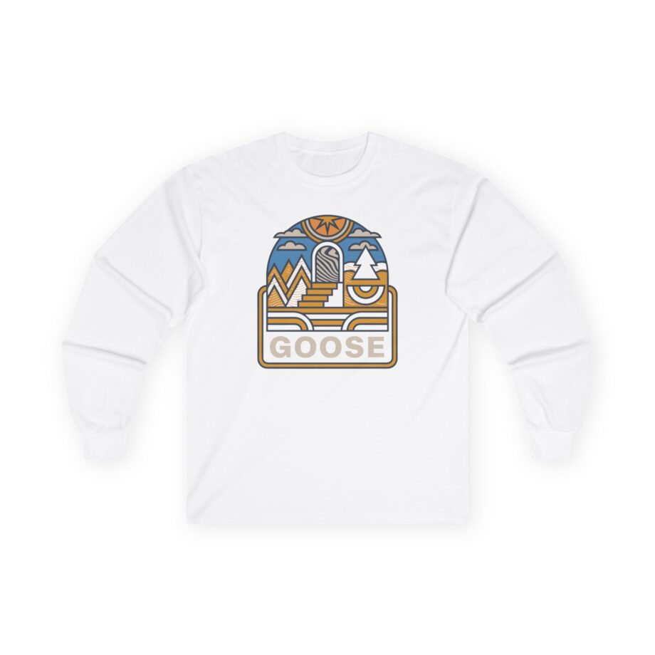 Goose Trippy Staircase Unisex Ultra Cotton Long Sleeve Tee