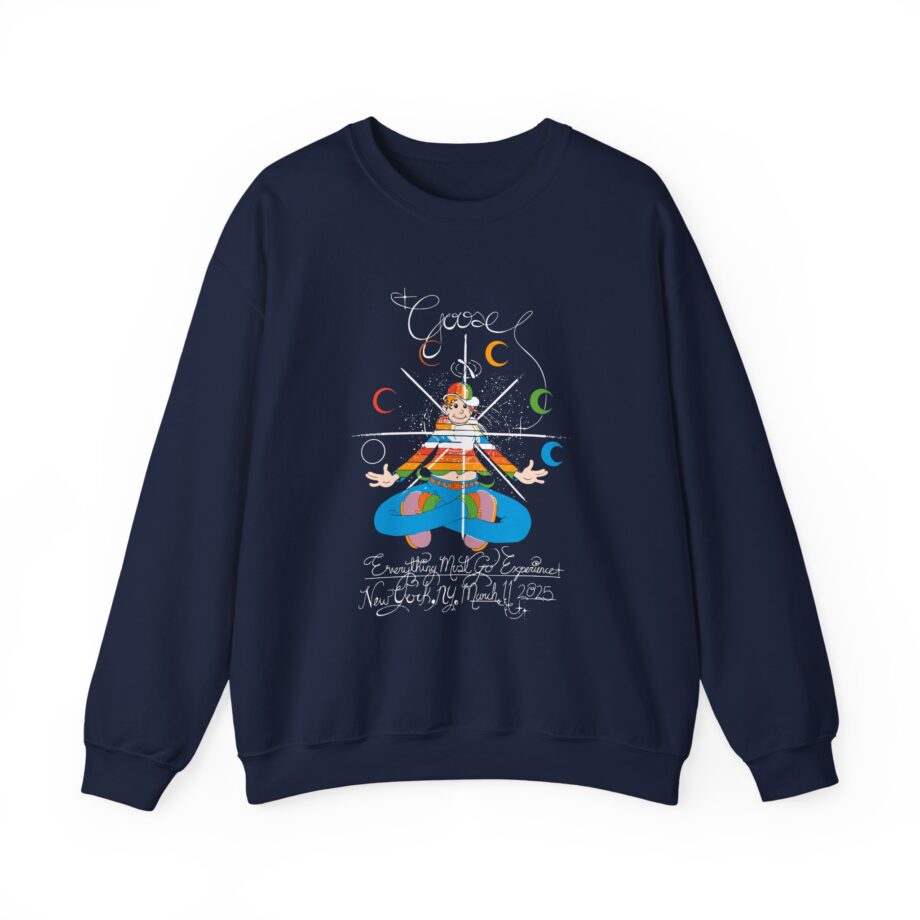 Goose Rainbow Kid EMG Experienc Unisex Heavy Blend™ Crewneck Sweatshirt