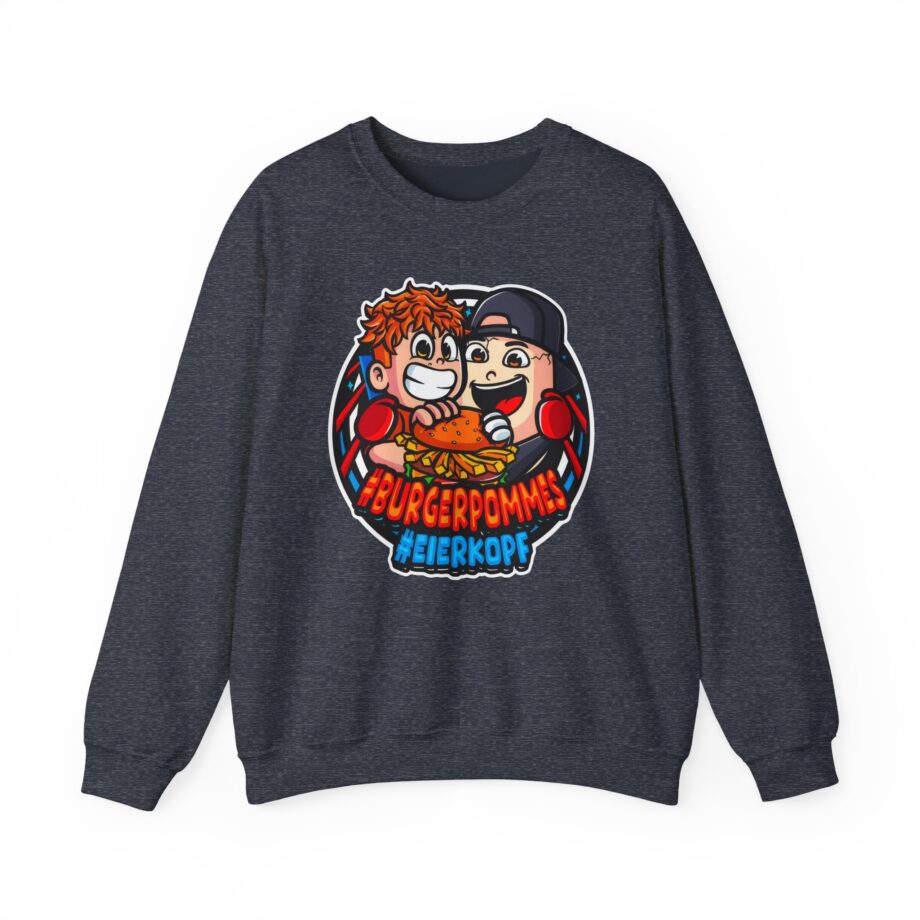 Burger Pommes eierkopf Unisex Heavy Blend™ Crewneck Sweatshirt