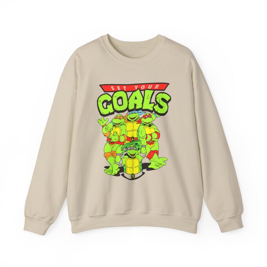 Set Your Goals Ninja Turtles Unisex Heavy Blend™ Crewneck Sweatshirt