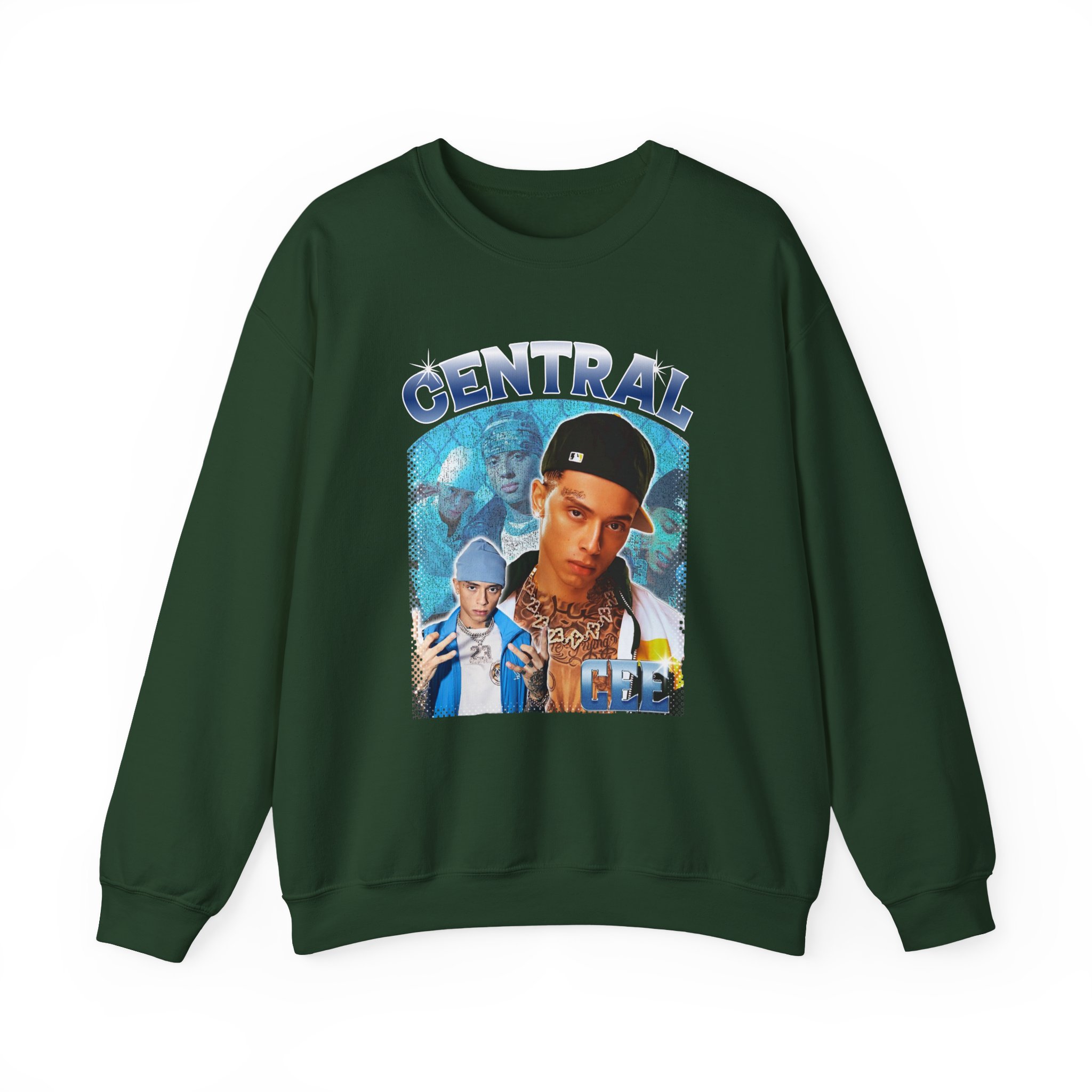 Central Cee Bootleg Rap Music Fan Graphic Unisex Heavy Blendâ„¢ Crewneck Sweatshirt
