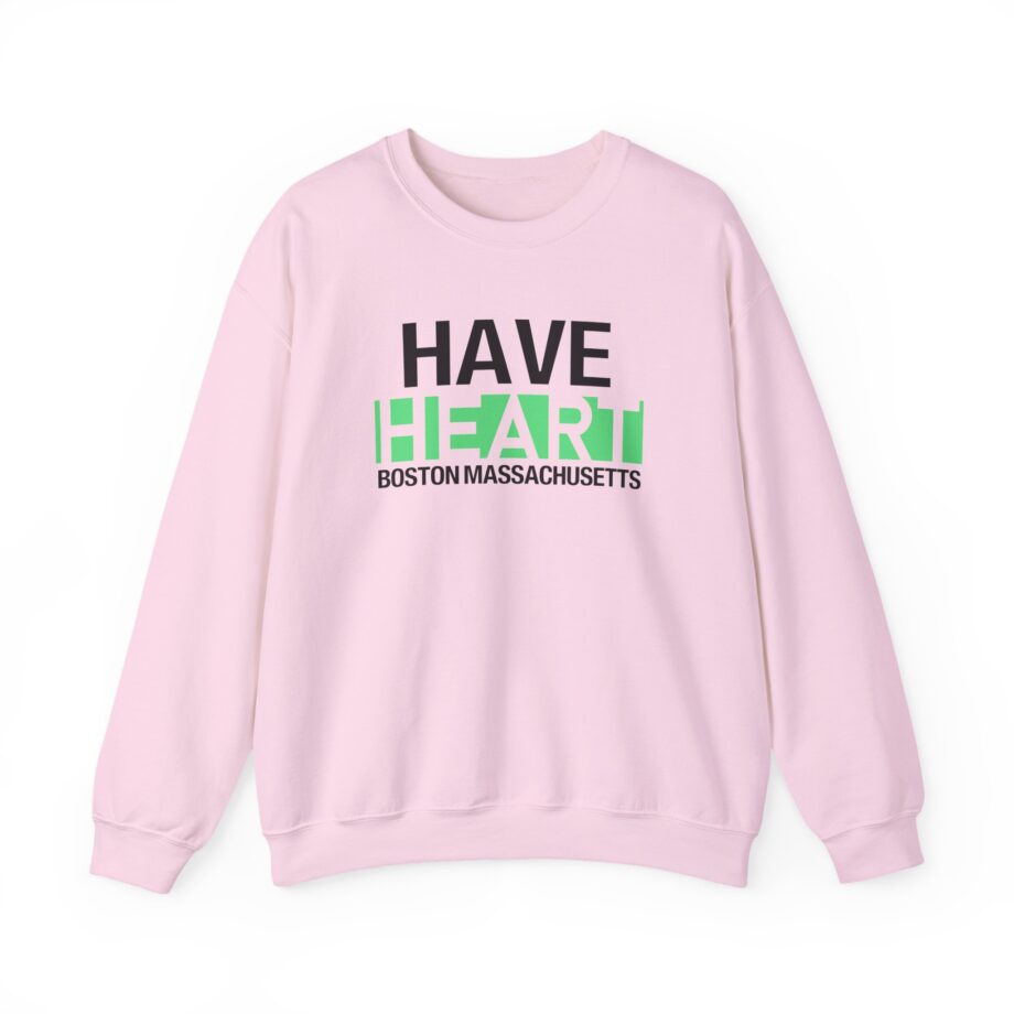 Have Heart Armed With a Mind Unisex Heavy Blend™ Crewneck Sweatshirt