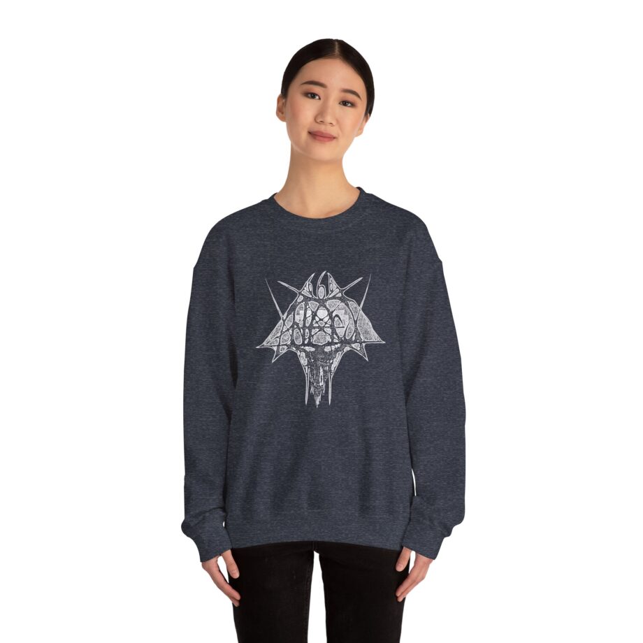Antaeus Cut Your Flesh and Worship Satan Unisex Heavy Blend Crewneck Sweatshirt