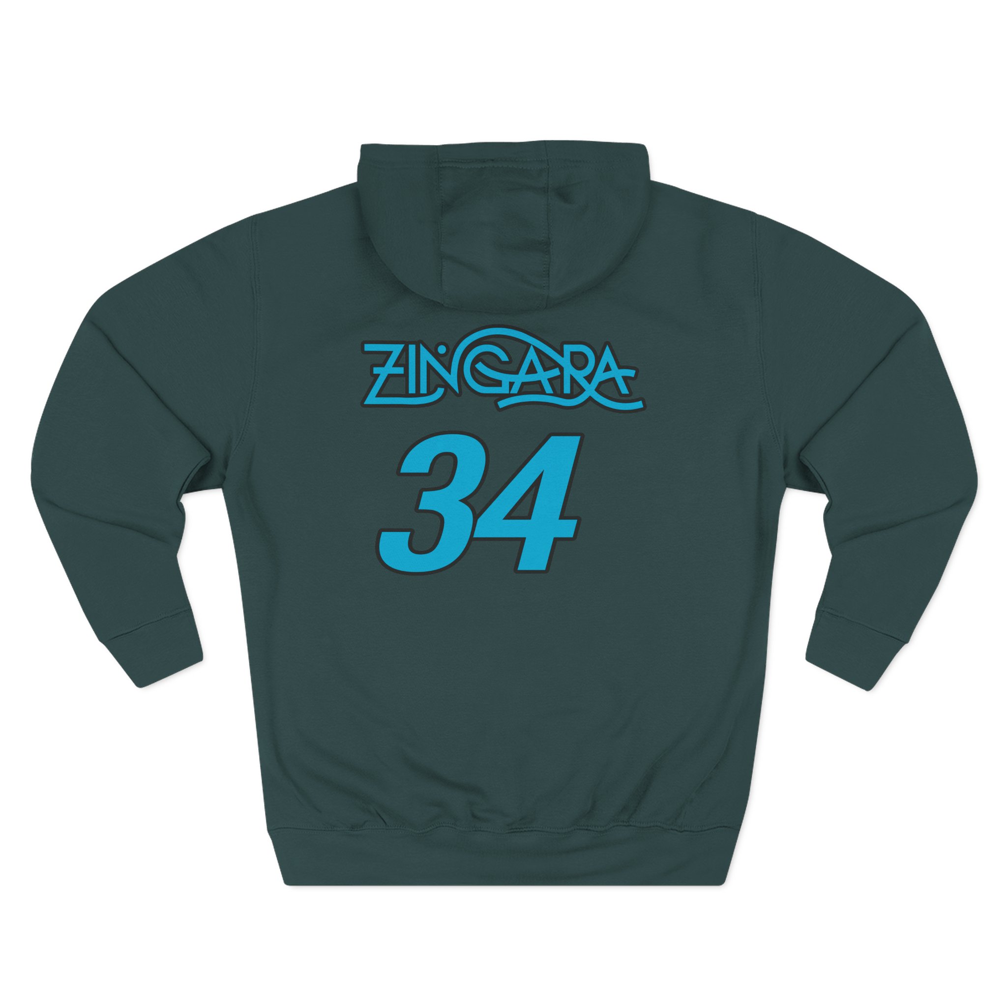 Zingara Three-Panel Fleece Hoodie