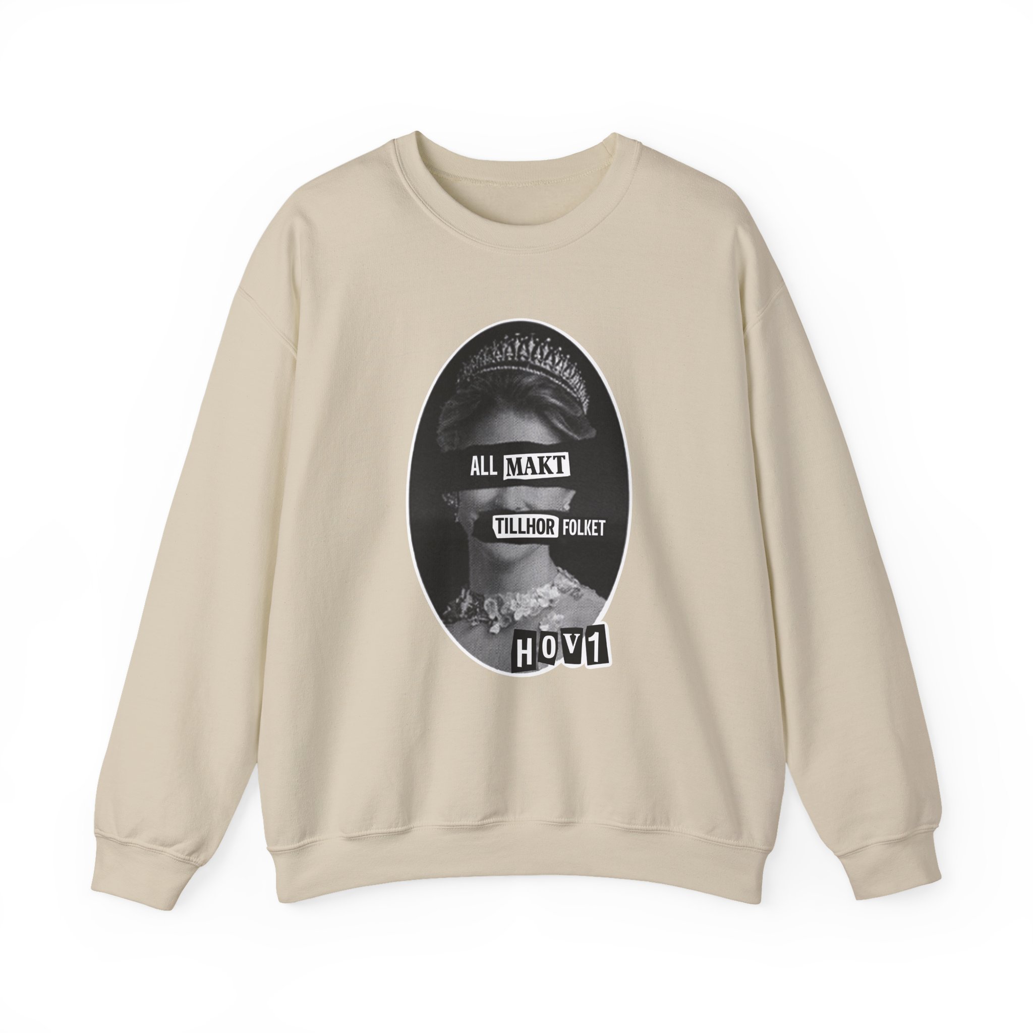 Hov1 All Makt Tillh’r Folket Unisex Heavy Blend™ Crewneck Sweatshirt