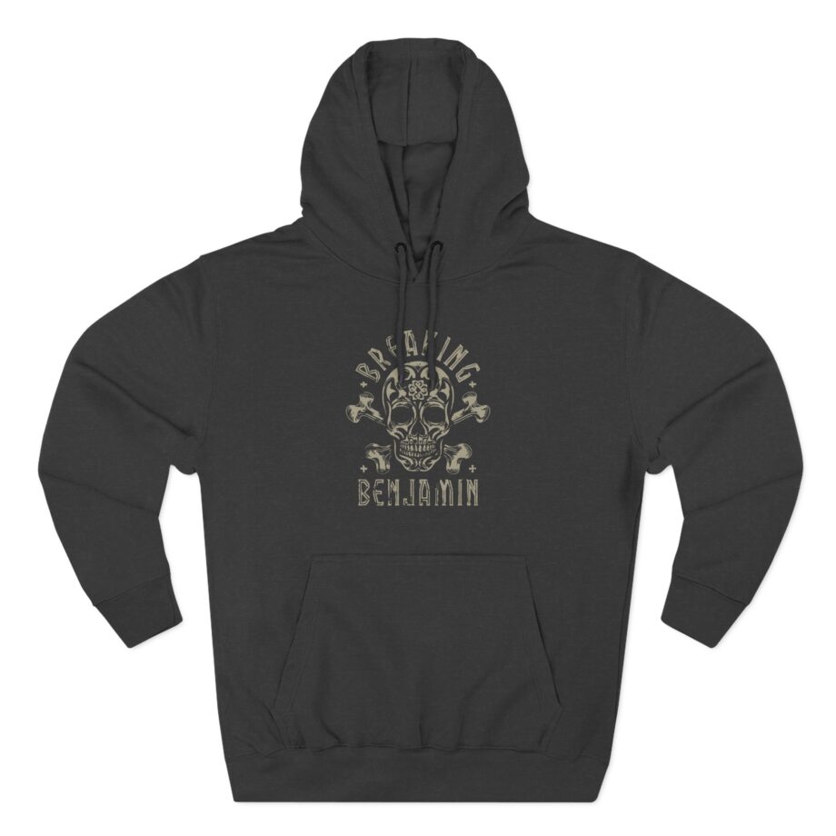 Breaking Benjamin Skull Three-Panel Fleece Hoodie