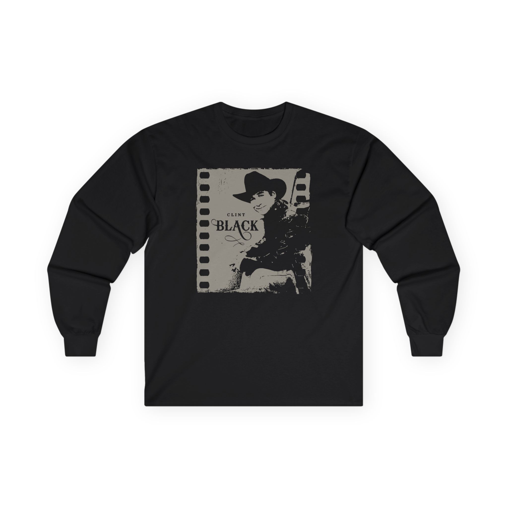 Clint Black Classic Unisex Ultra Cotton Long Sleeve Tee
