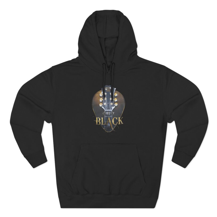 Clint Black Headstock Three-Panel Fleece Hoodie