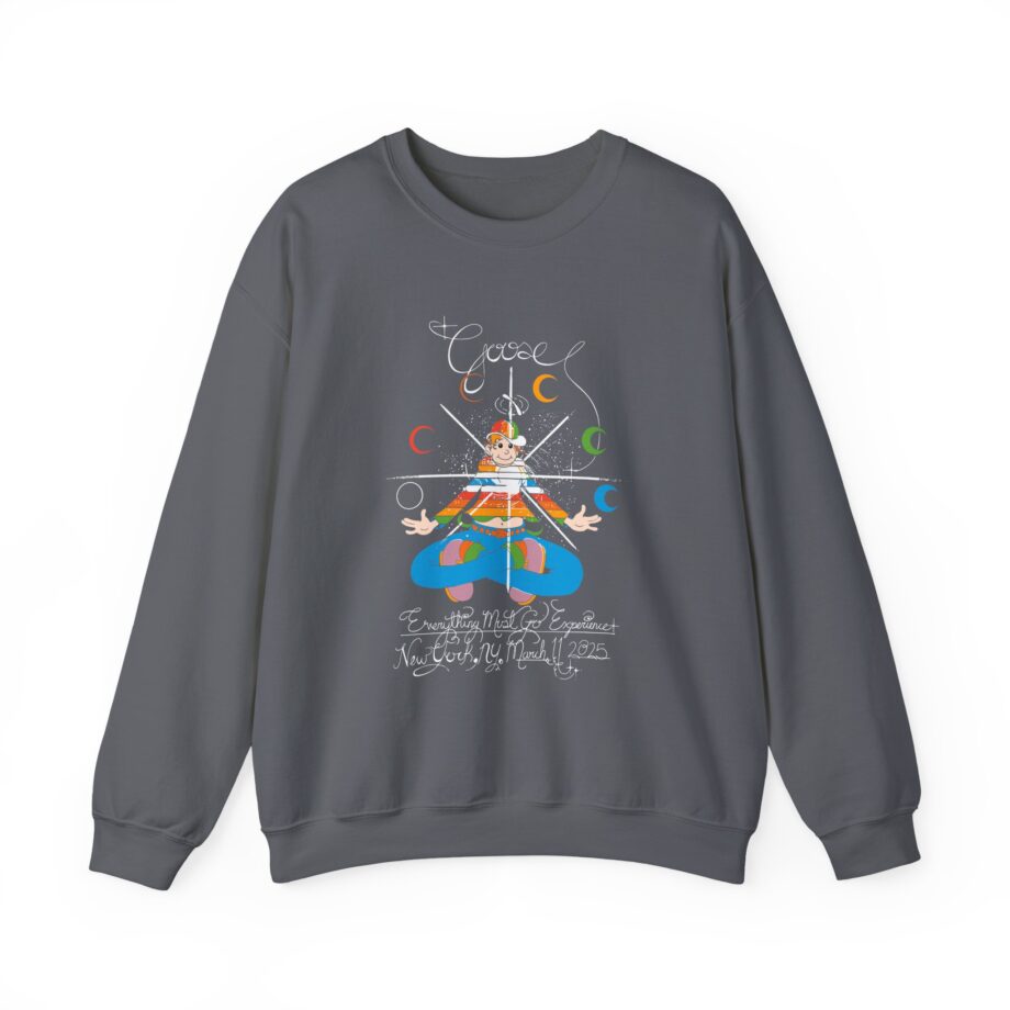 Goose Rainbow Kid EMG Experienc Unisex Heavy Blend™ Crewneck Sweatshirt