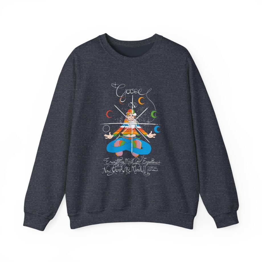 Goose Rainbow Kid EMG Experienc Unisex Heavy Blend™ Crewneck Sweatshirt