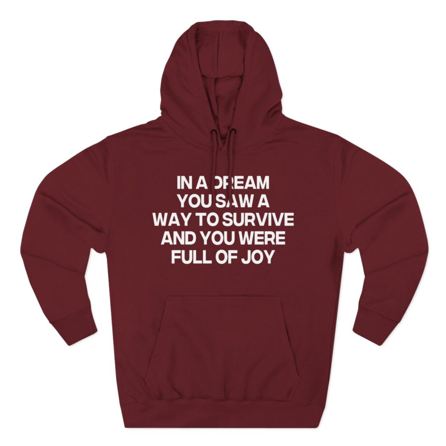 1992 Jenny Holzer Three-Panel Fleece Hoodie