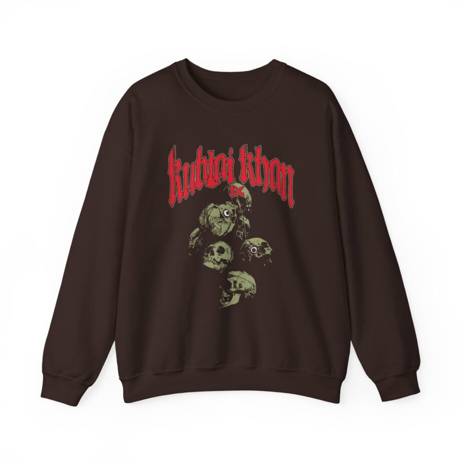 Kublai Khan - Skull Unisex Heavy Blend™ Crewneck Sweatshirt