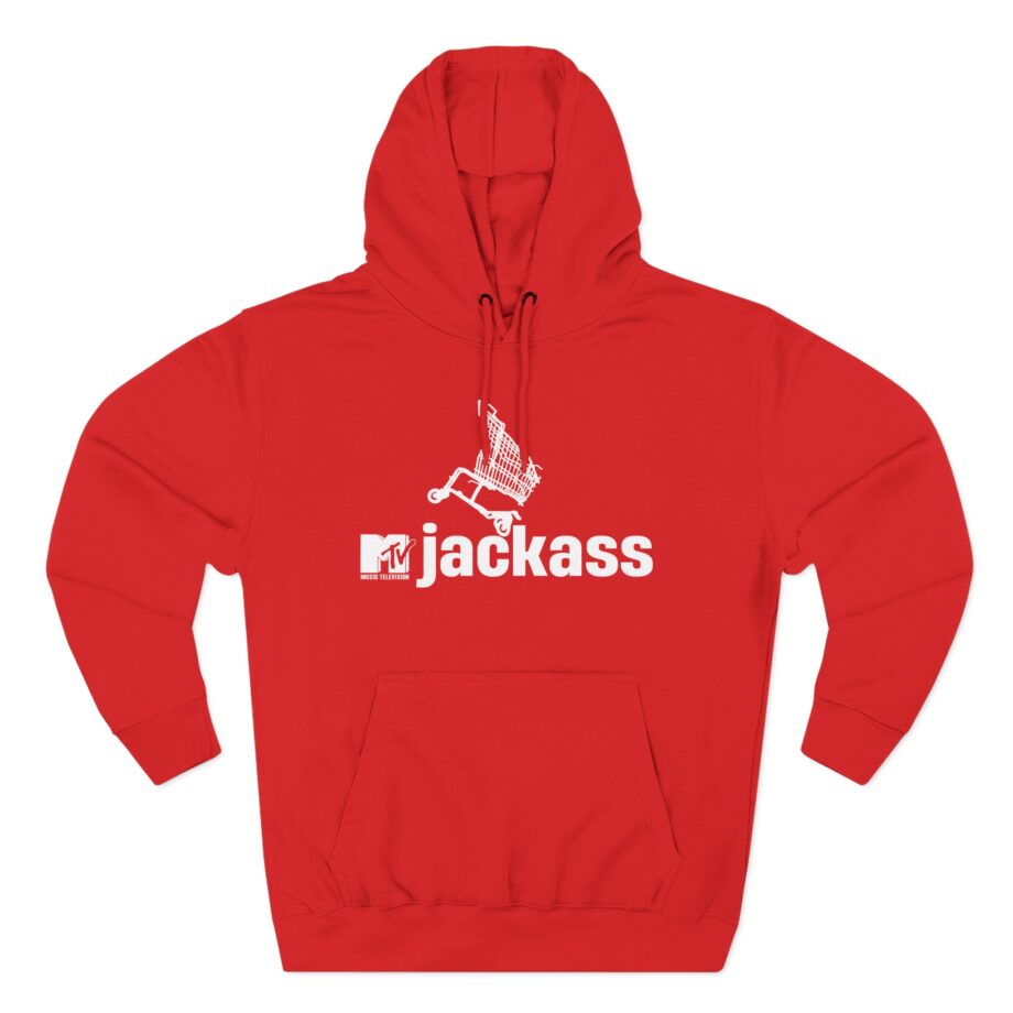 Johnny Knoxville Jackass the Movie Three-Panel Fleece Hoodie