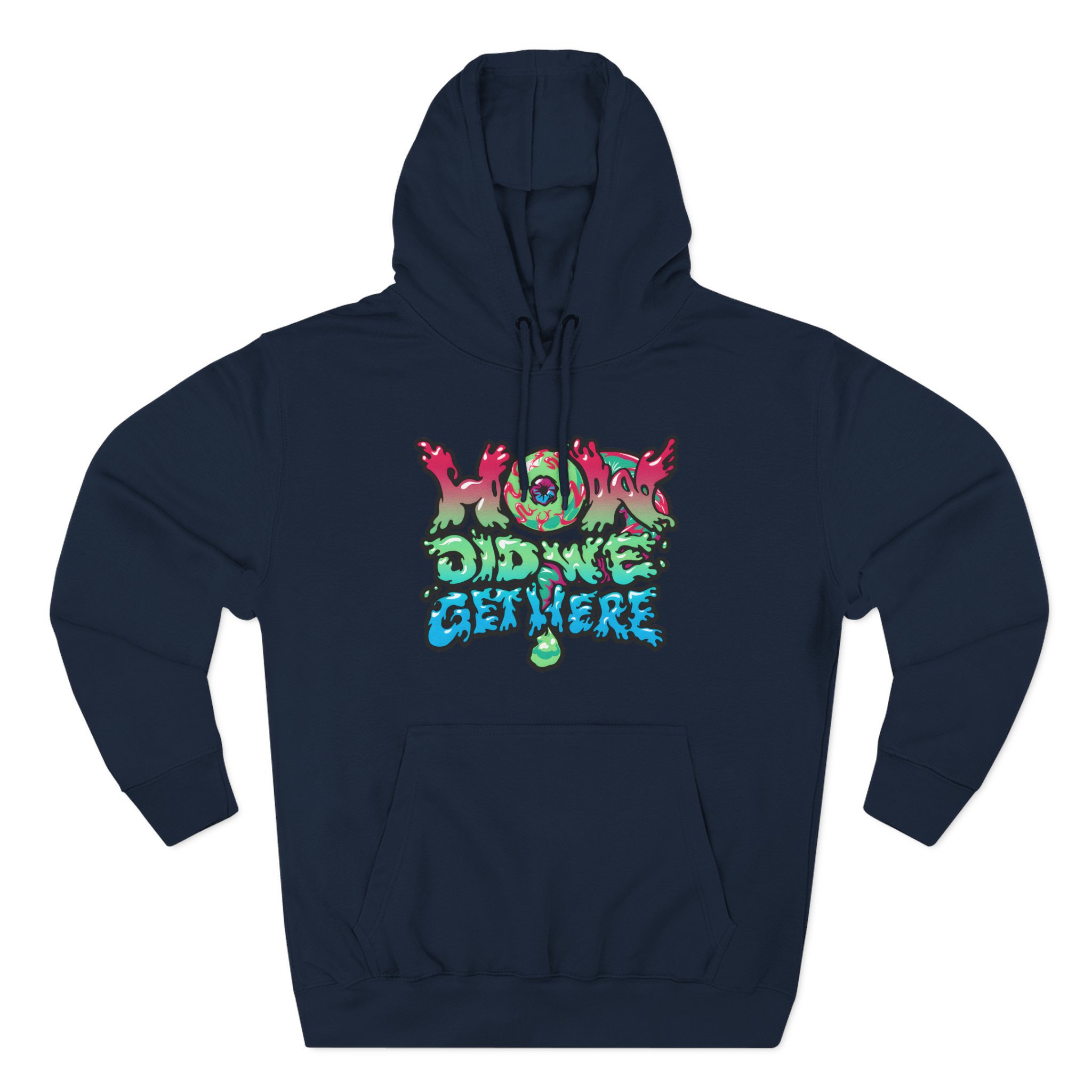 How Did We Get Here Three-Panel Fleece Hoodie