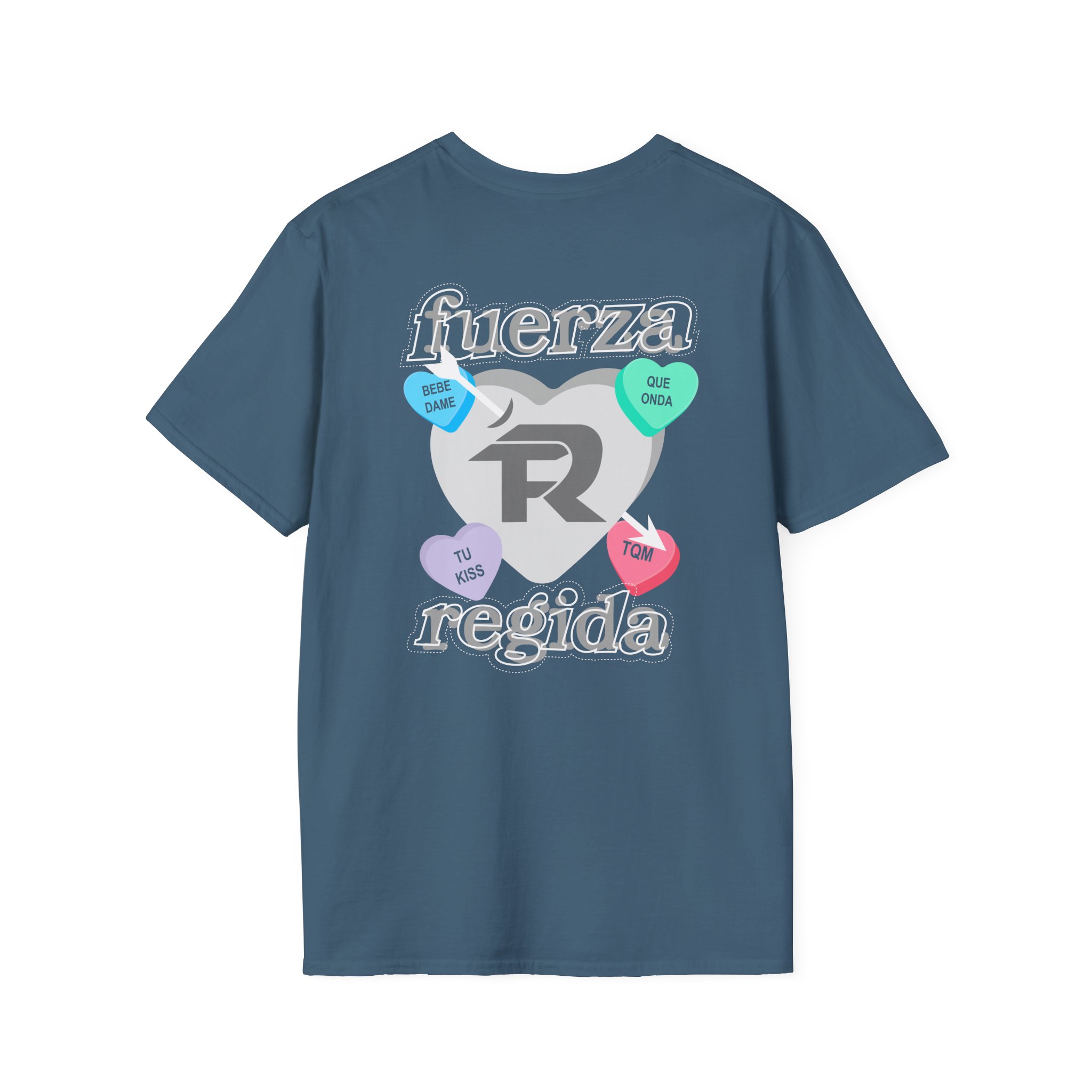 Fuerza Regida Candy Hearts Unisex Softstyle T-Shirt