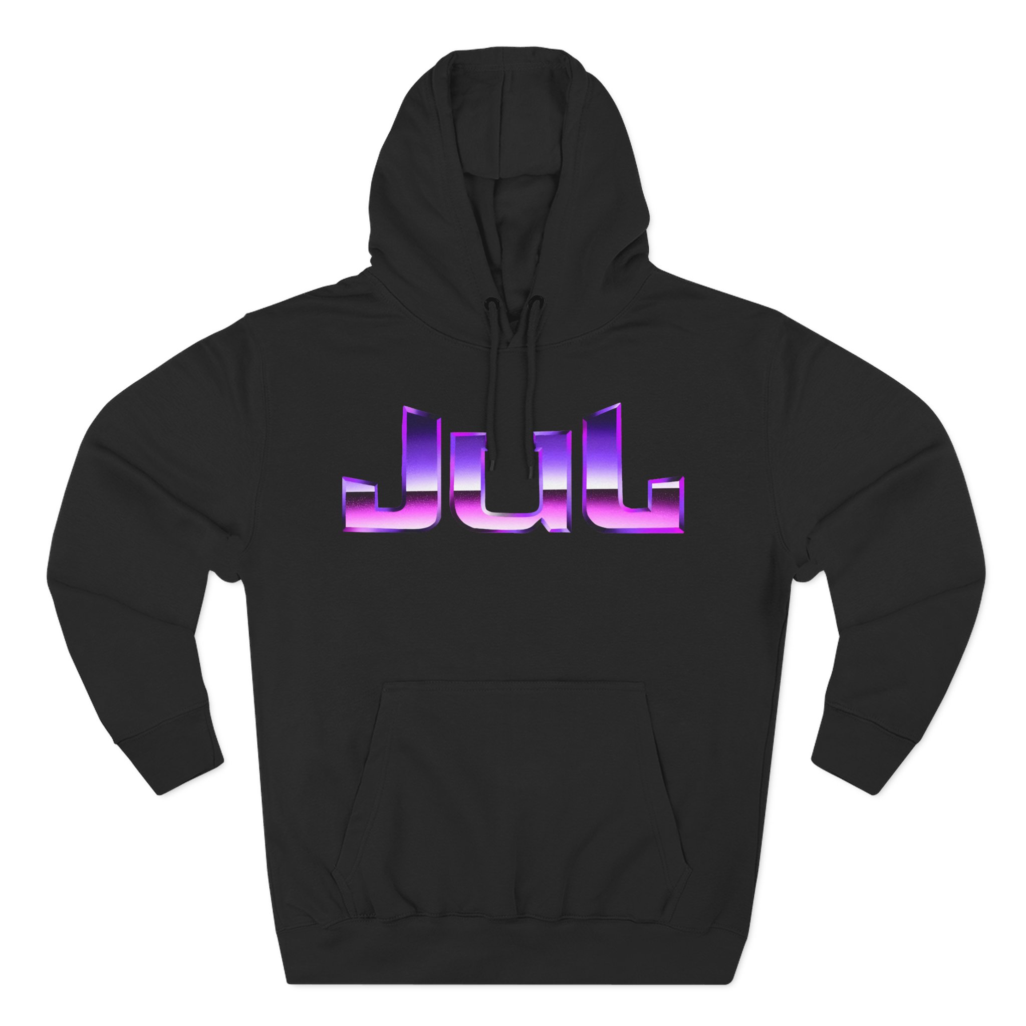 Jul Three-Panel Fleece Hoodie