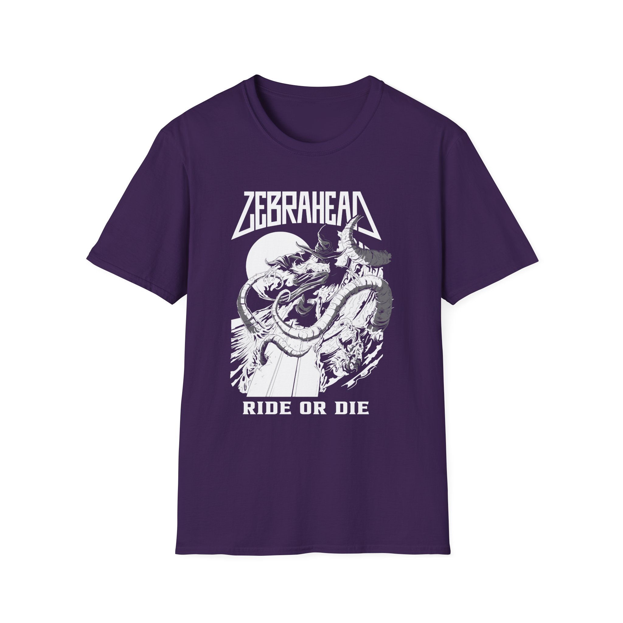 Zebrahead Ride or Die Unisex Softstyle T-Shirt