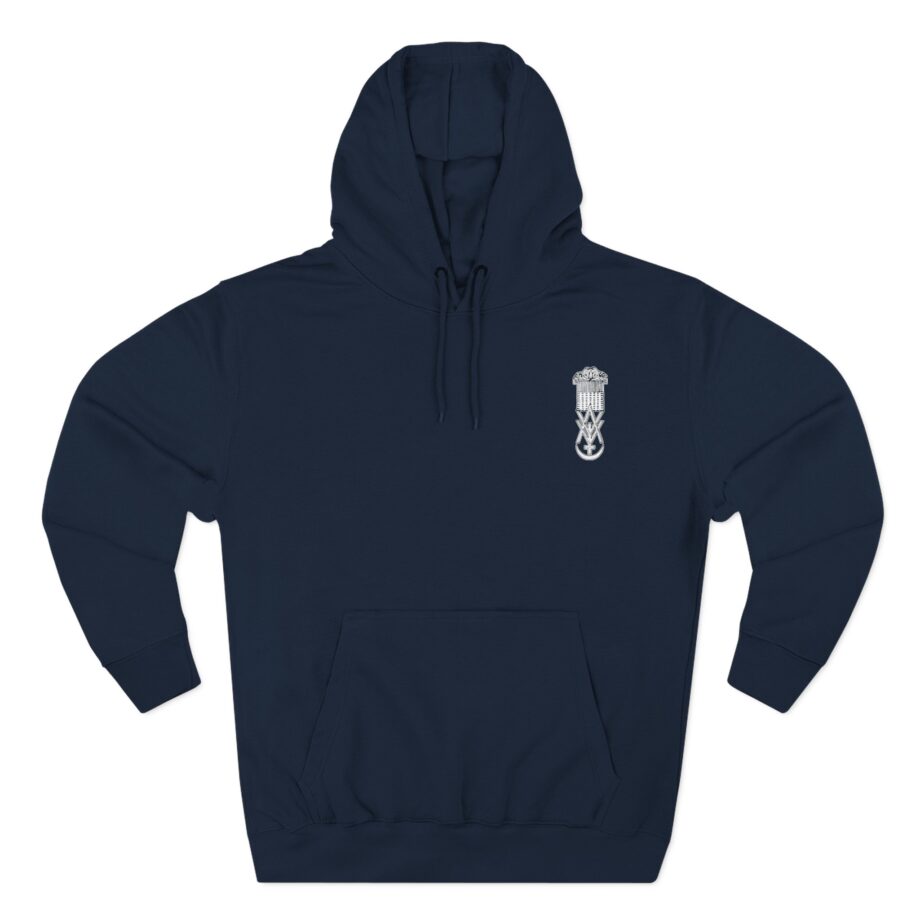 Amigo the Devil Crooner of Death Three-Panel Fleece Hoodie