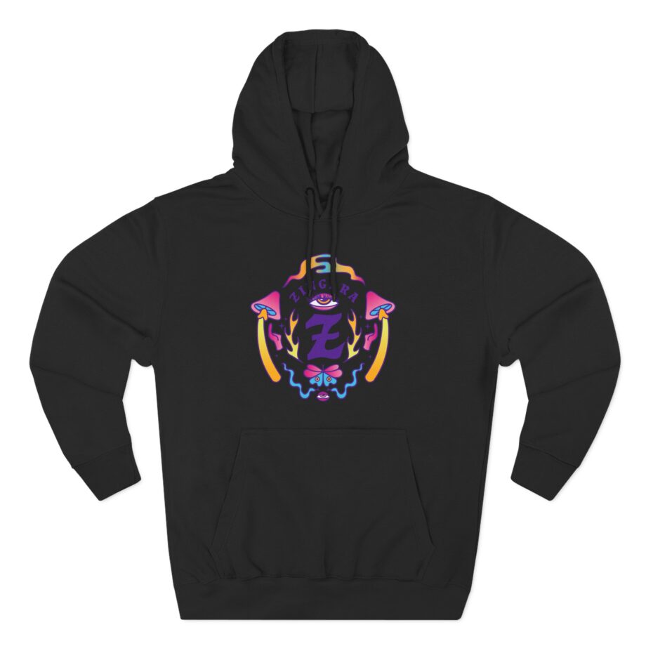 Zingara Three-Panel Fleece Hoodie