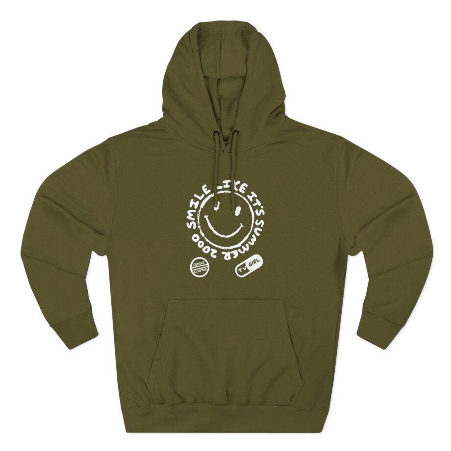 Tv Girl Three-Panel Fleece Hoodie