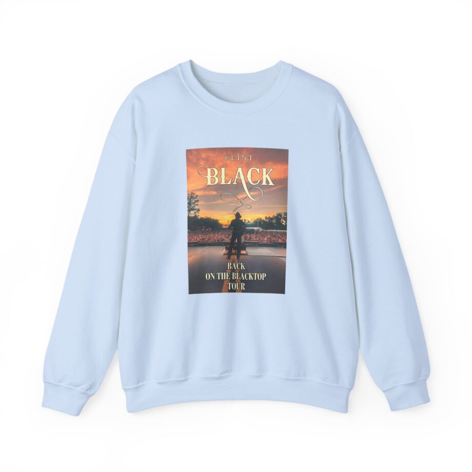 Clint Black Blacktop Unisex Heavy Blend™ Crewneck Sweatshirt