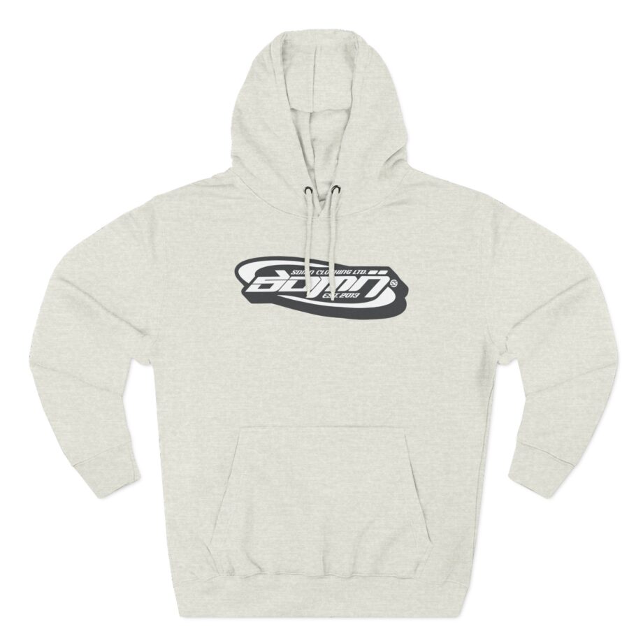 Zerkaa Y2k-orbit Three-Panel Fleece Hoodie