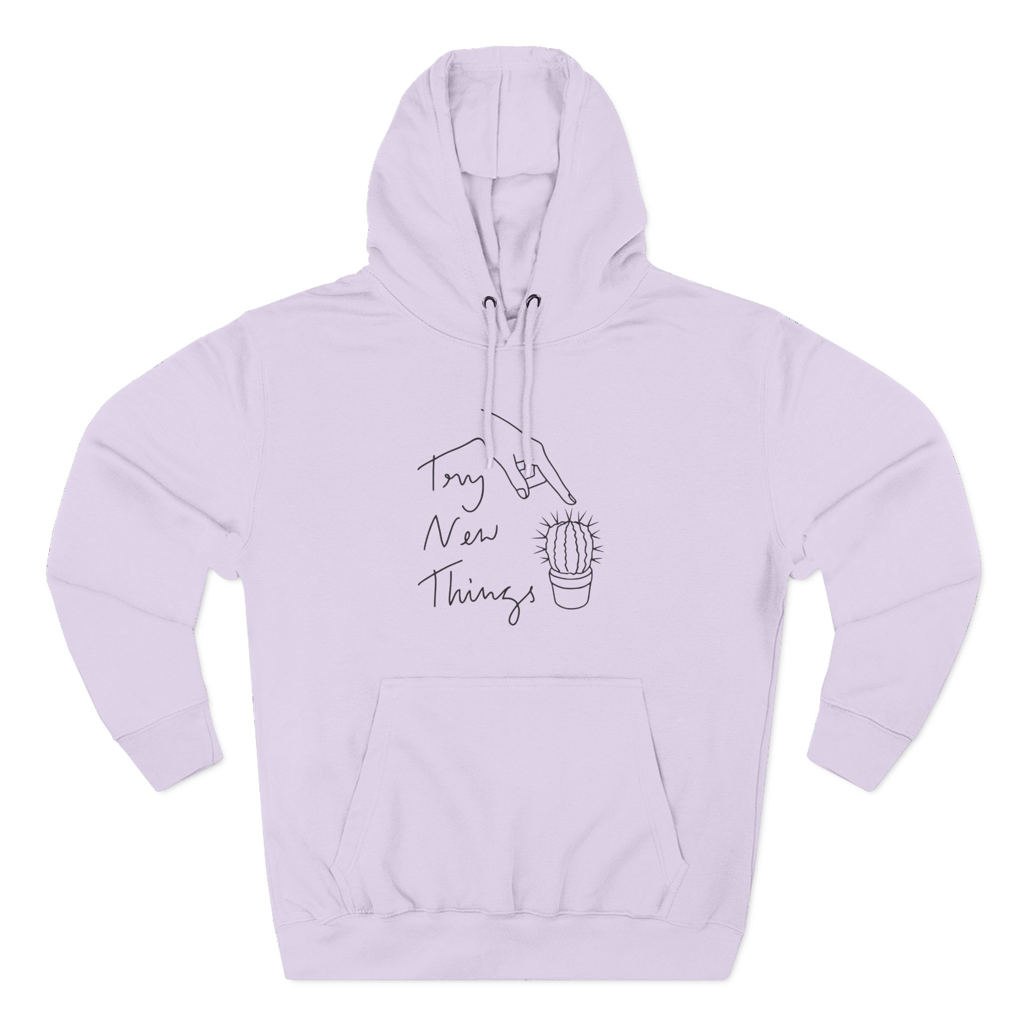Dan and Phil Cactus Three-Panel Fleece Hoodie