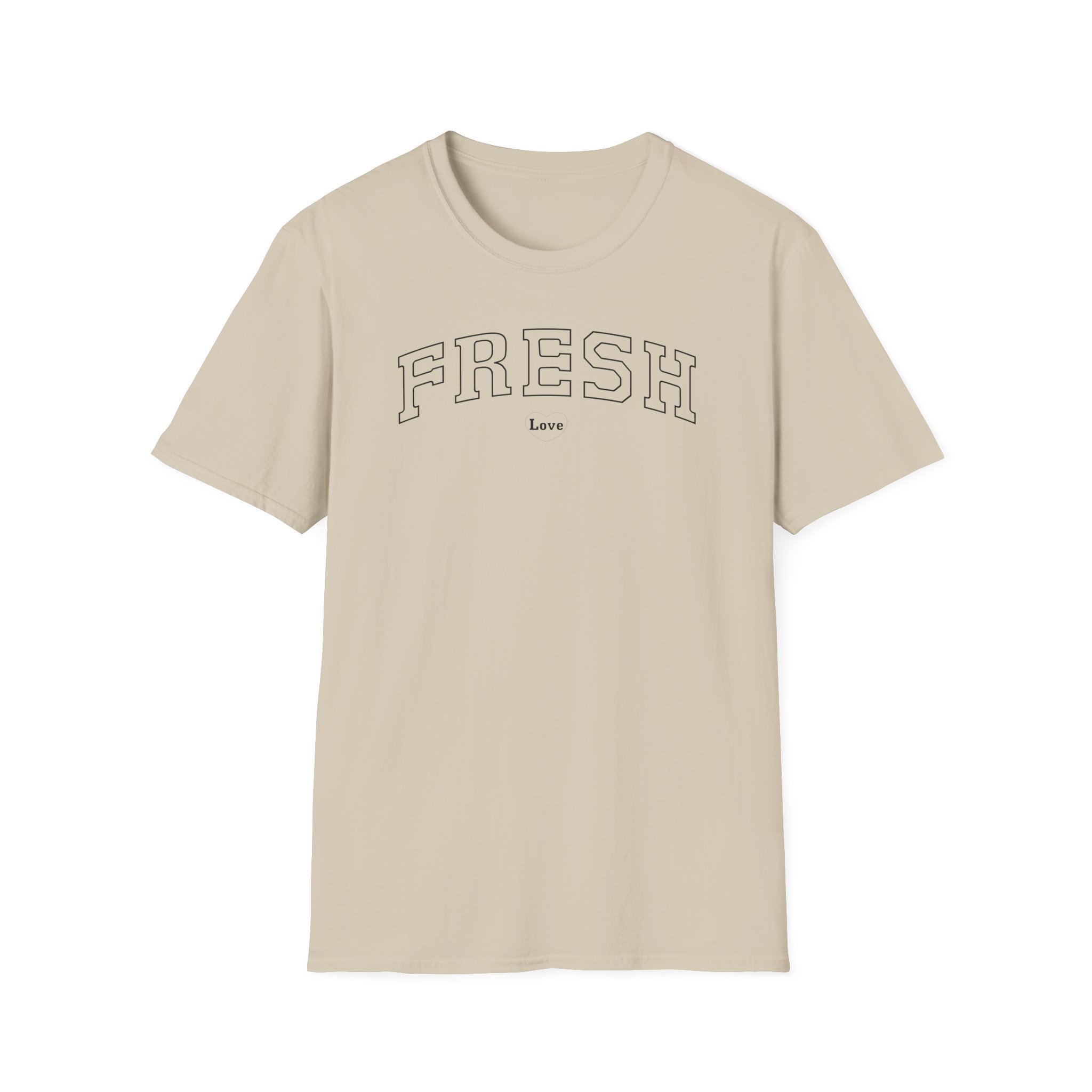 Fresh Love Varsity Unisex Softstyle T-Shirt