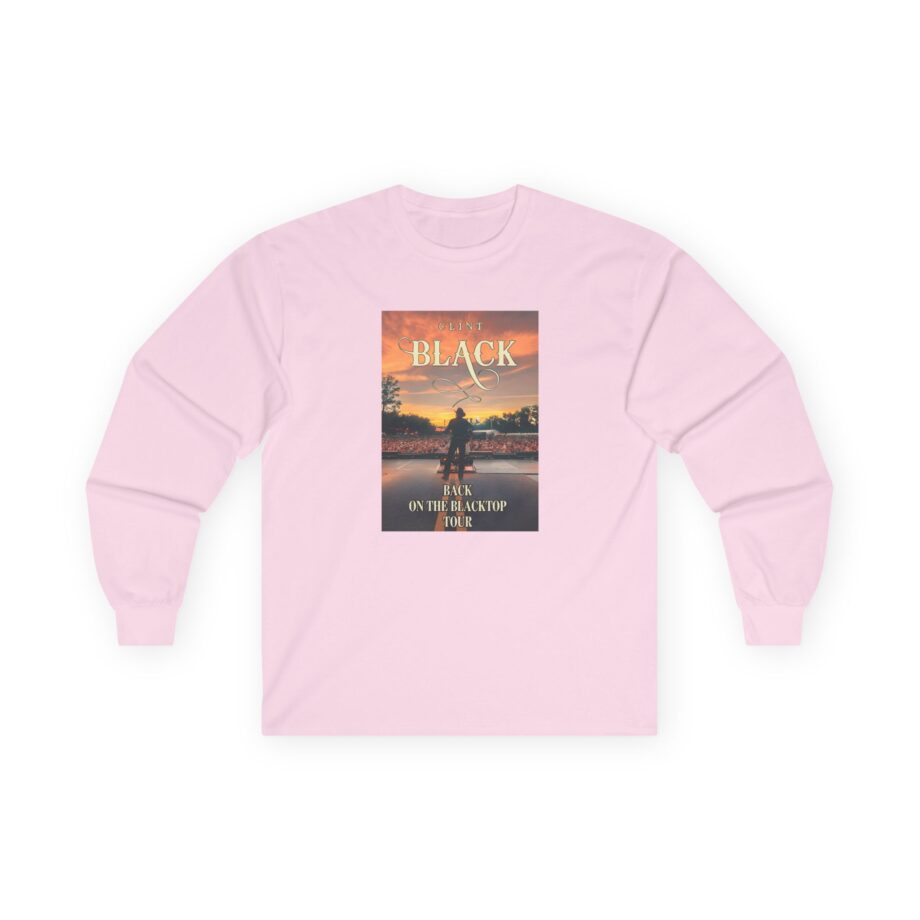 Clint Black Blacktop Unisex Ultra Cotton Long Sleeve Tee