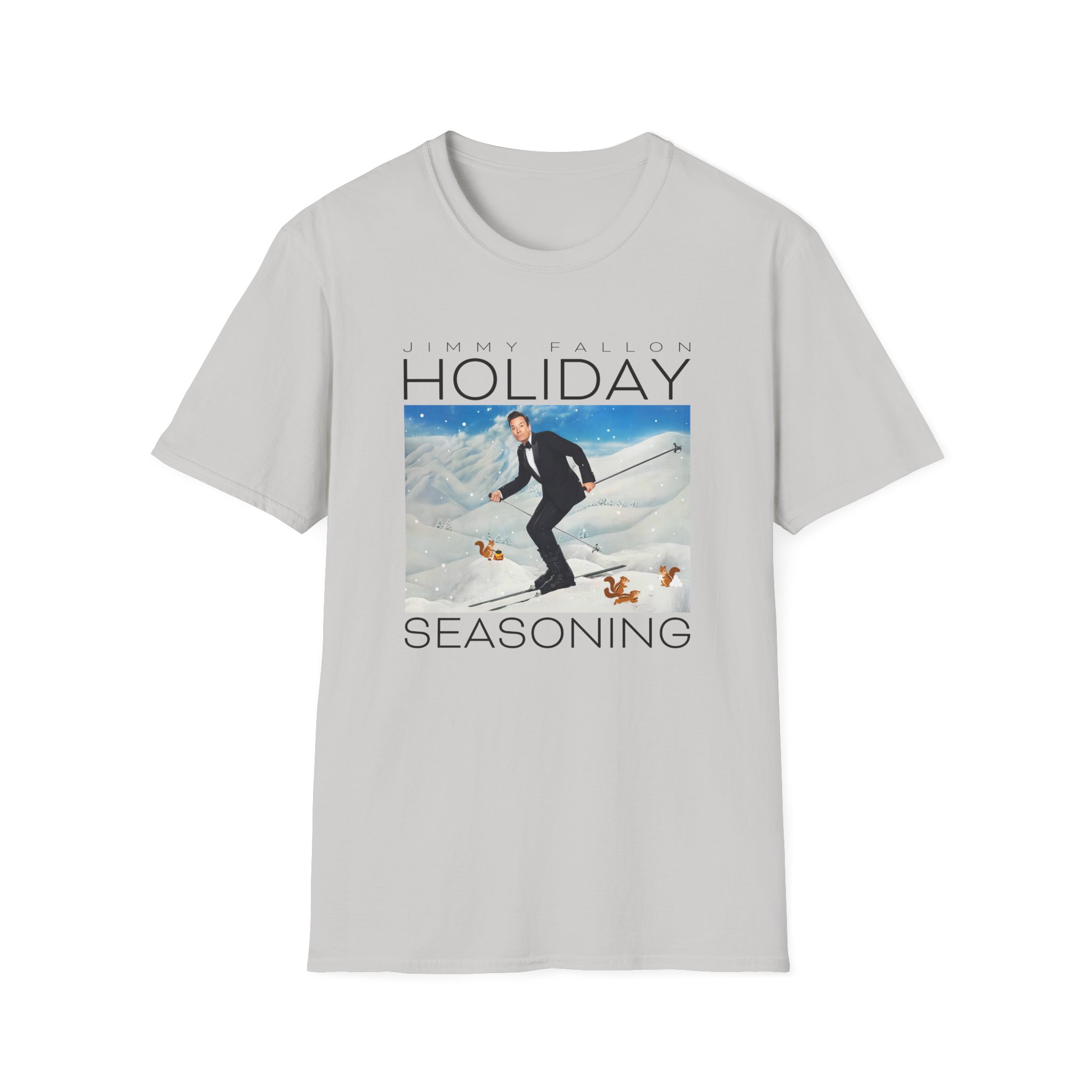 Jimmy Fallon Holiday Seasoning Unisex Softstyle T-Shirt