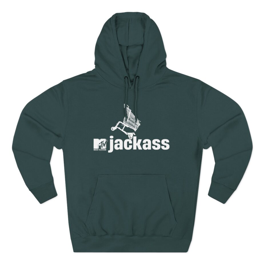 Johnny Knoxville Jackass the Movie Three-Panel Fleece Hoodie