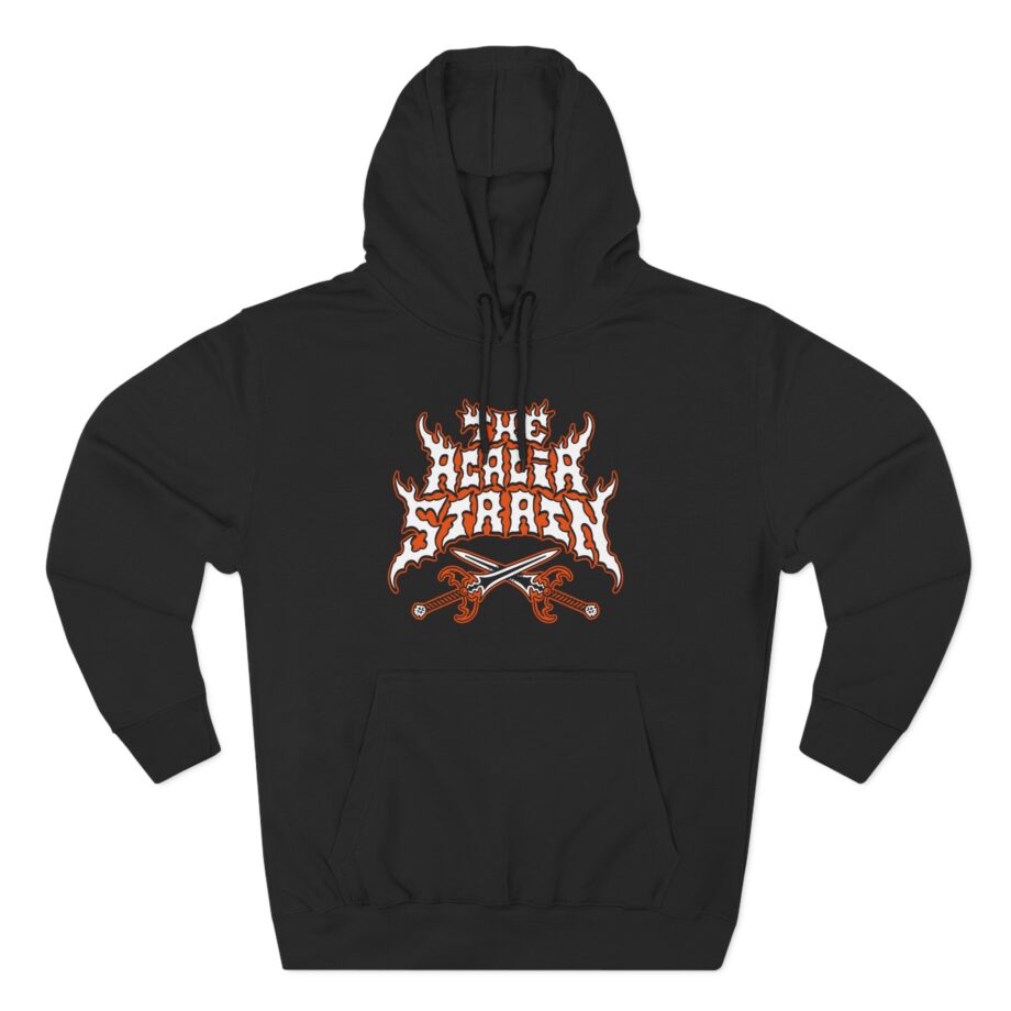 The Acacia Strain may the vodies 1 vurn light the way Three-Panel Fleece Hoodie