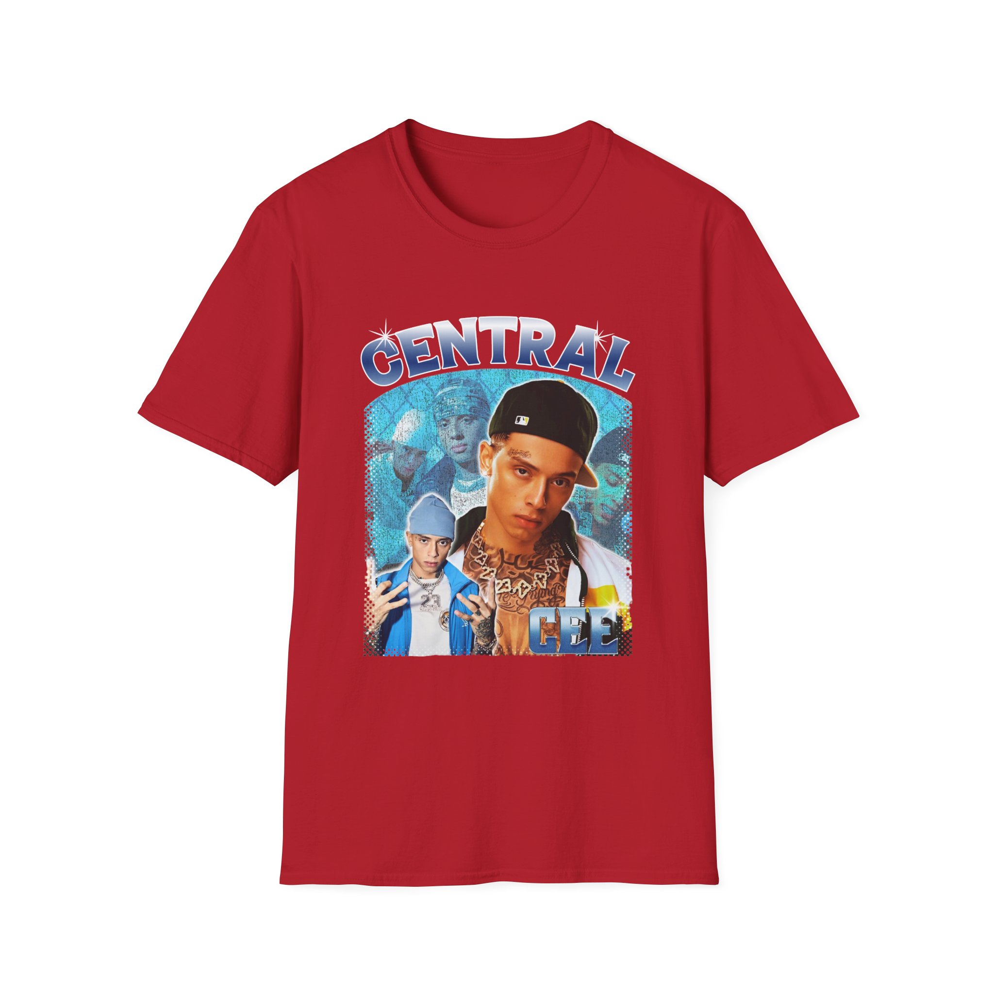 Central Cee Bootleg Rap Music Fan Graphic Unisex Softstyle T-Shirt