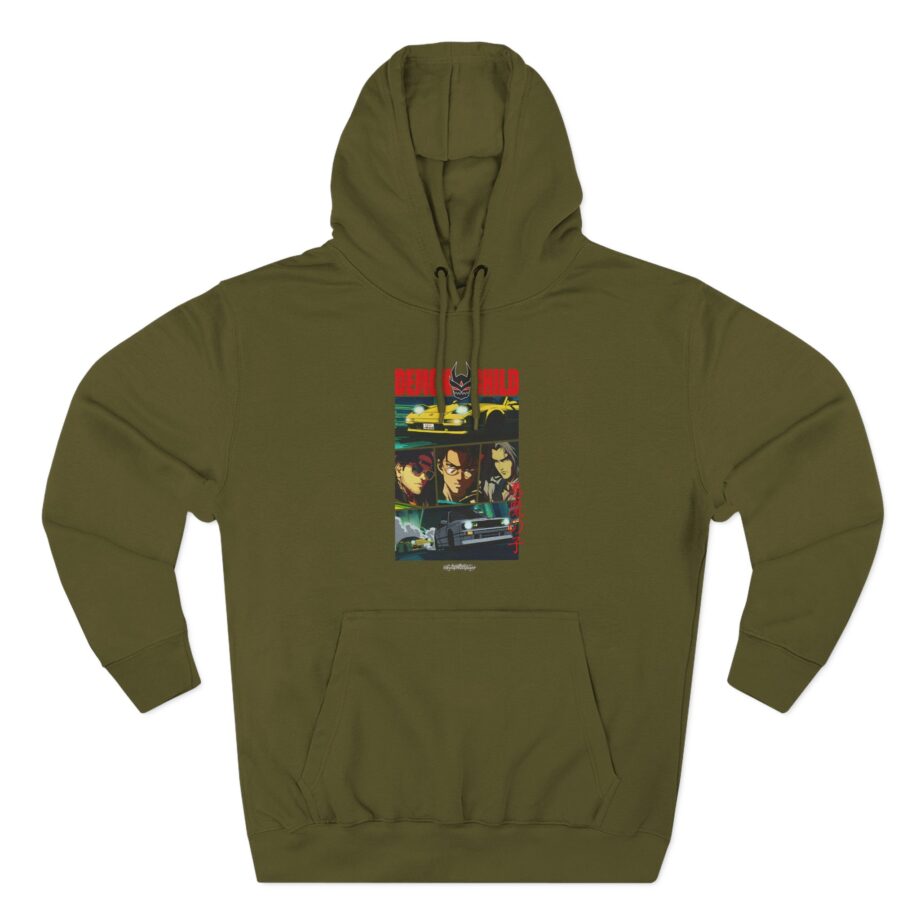 Within Destruction Demon Child Three-Panel Fleece Hoodie