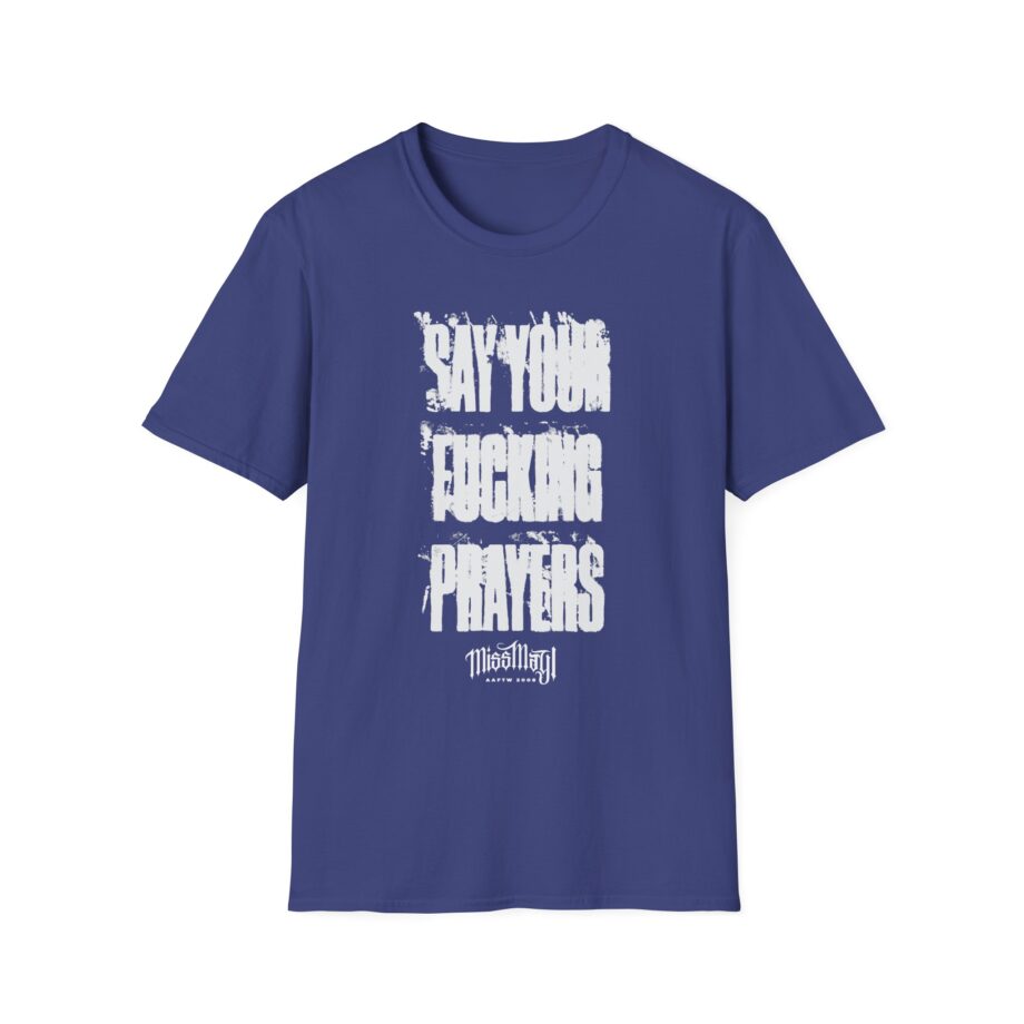 Miss May I Glow in the Dark Prayers Unisex Softstyle T-Shirt