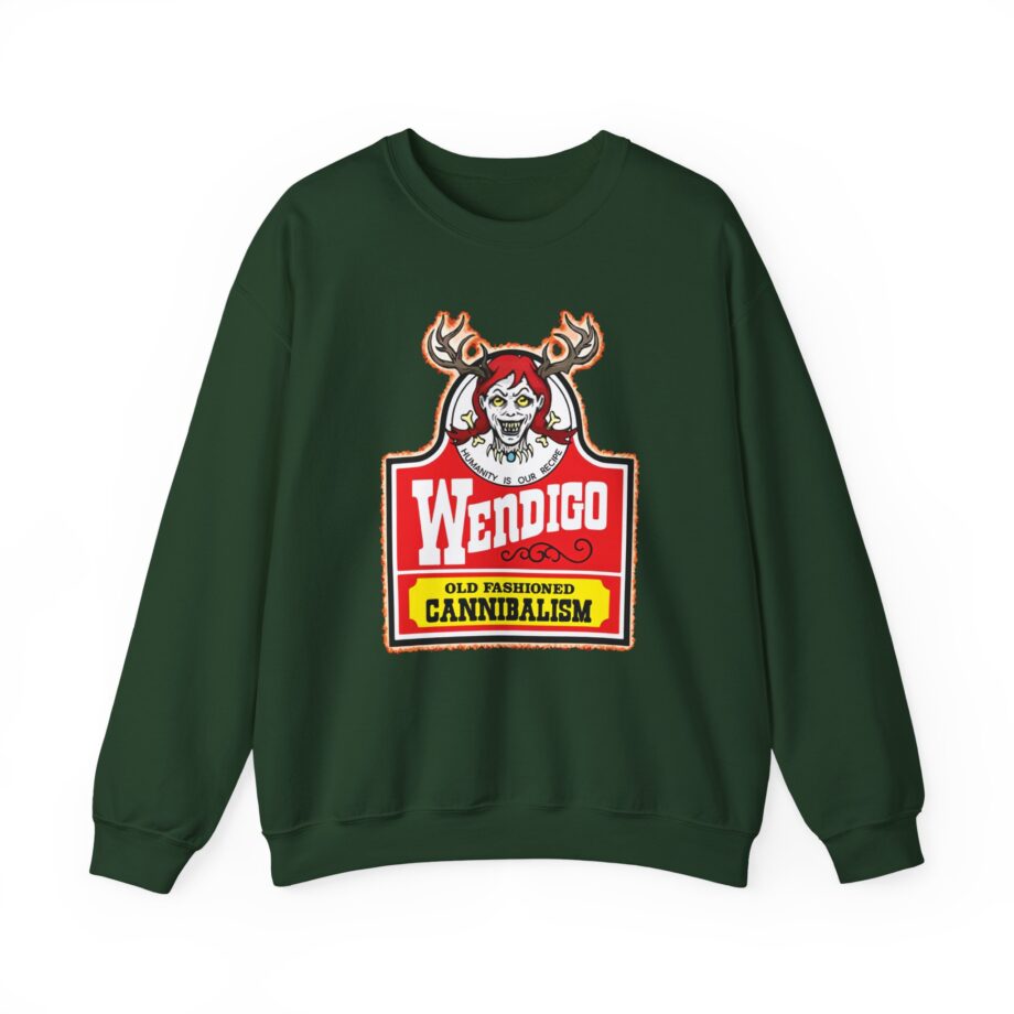 Wendigo Old Fashioned Cannibalism Unisex Heavy Blend Crewneck Sweatshirt