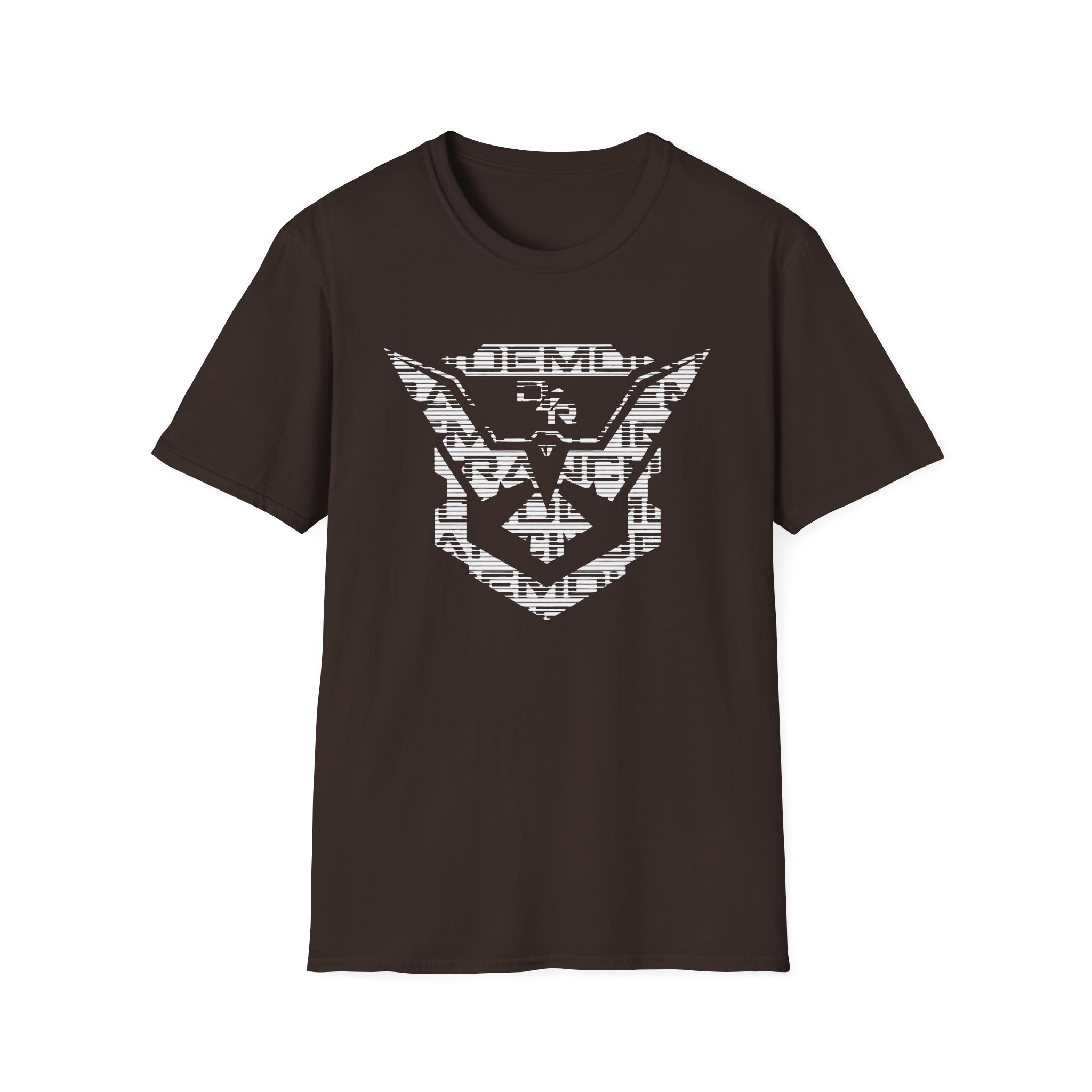 Demolition Ranch Demo Glitch Shield Unisex Softstyle T-Shirt
