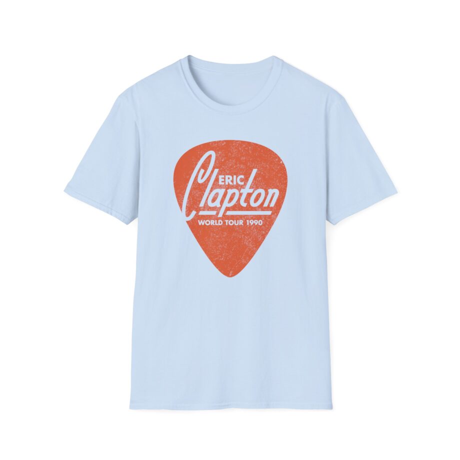 Eric Clapton Guitar Pick Unisex Softstyle T-Shirt