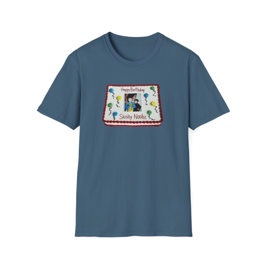 Birthday Cake Slushy Noobz Unisex Softstyle T-Shirt