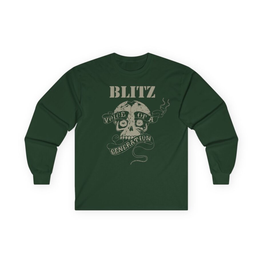 Blitz Voice Of A Generation Unisex Ultra Cotton Long Sleeve Tee