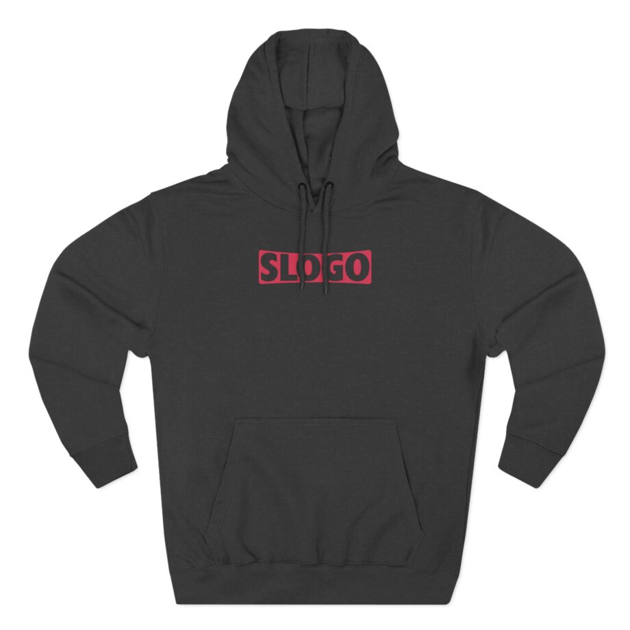 Slogoman Three-Panel Fleece Hoodie