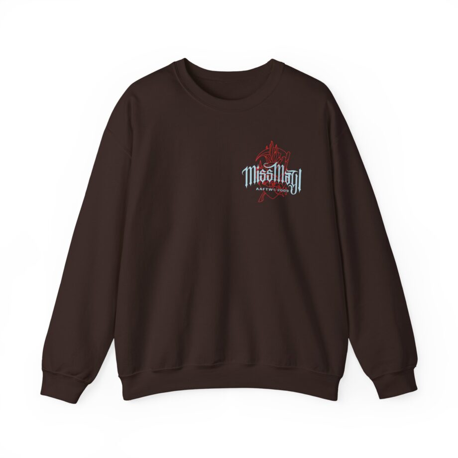 Miss May I Burning Rose Unisex Heavy Blend™ Crewneck Sweatshirt