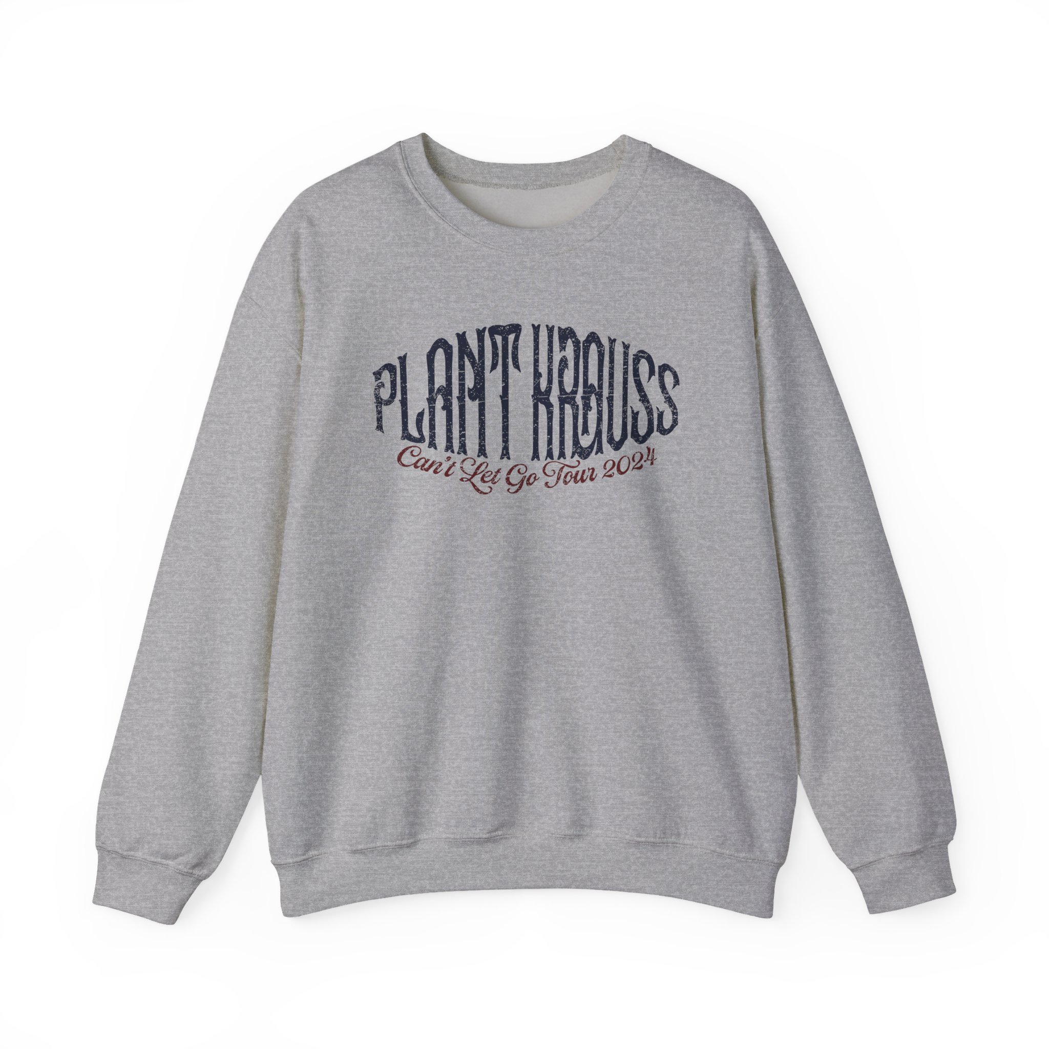 Robert Plant Inflated Type Unisex Heavy Blendâ„¢ Crewneck Sweatshirt