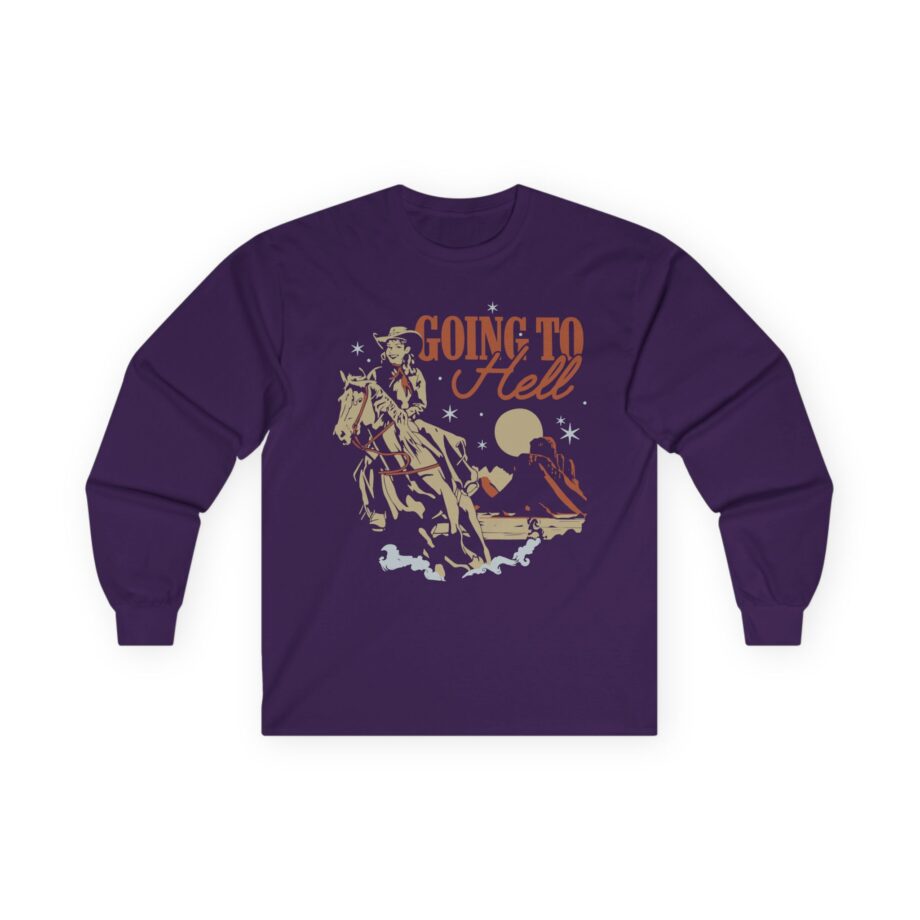 Kallmekris Going to Hell Unisex Ultra Cotton Long Sleeve Tee