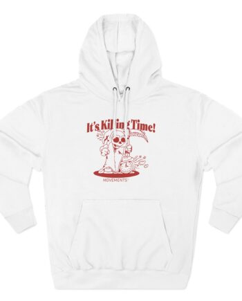 Movements Killing Time Three-Panel Fleece Hoodie