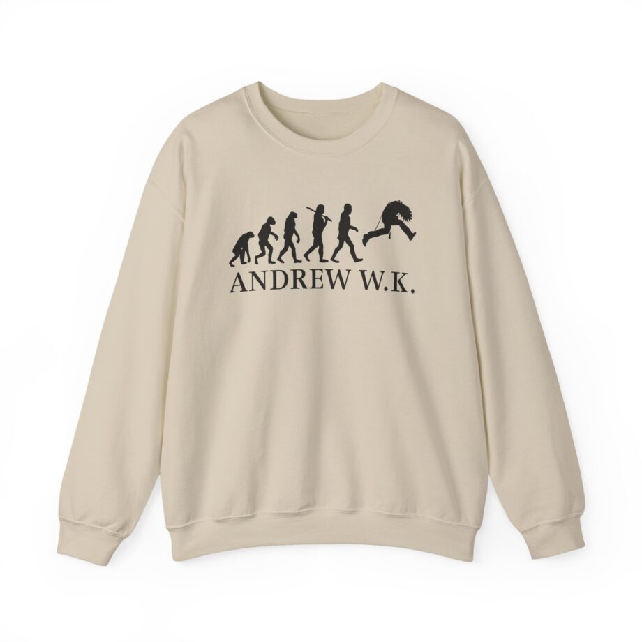 Andrew Wk Evolution of Partying Unisex Heavy Blend™ Crewneck Sweatshirt