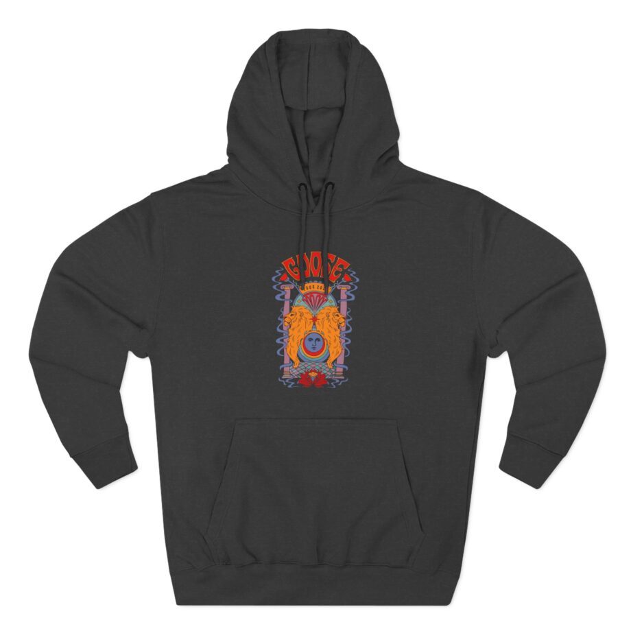 Goose Three-Panel Fleece Hoodie