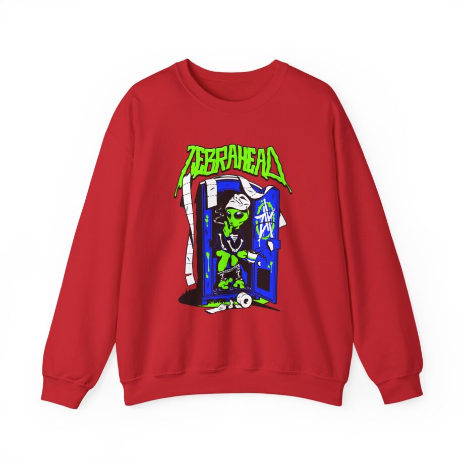 Zebrahead White ZH Coffee break Unisex Heavy Blend™ Crewneck Sweatshirt