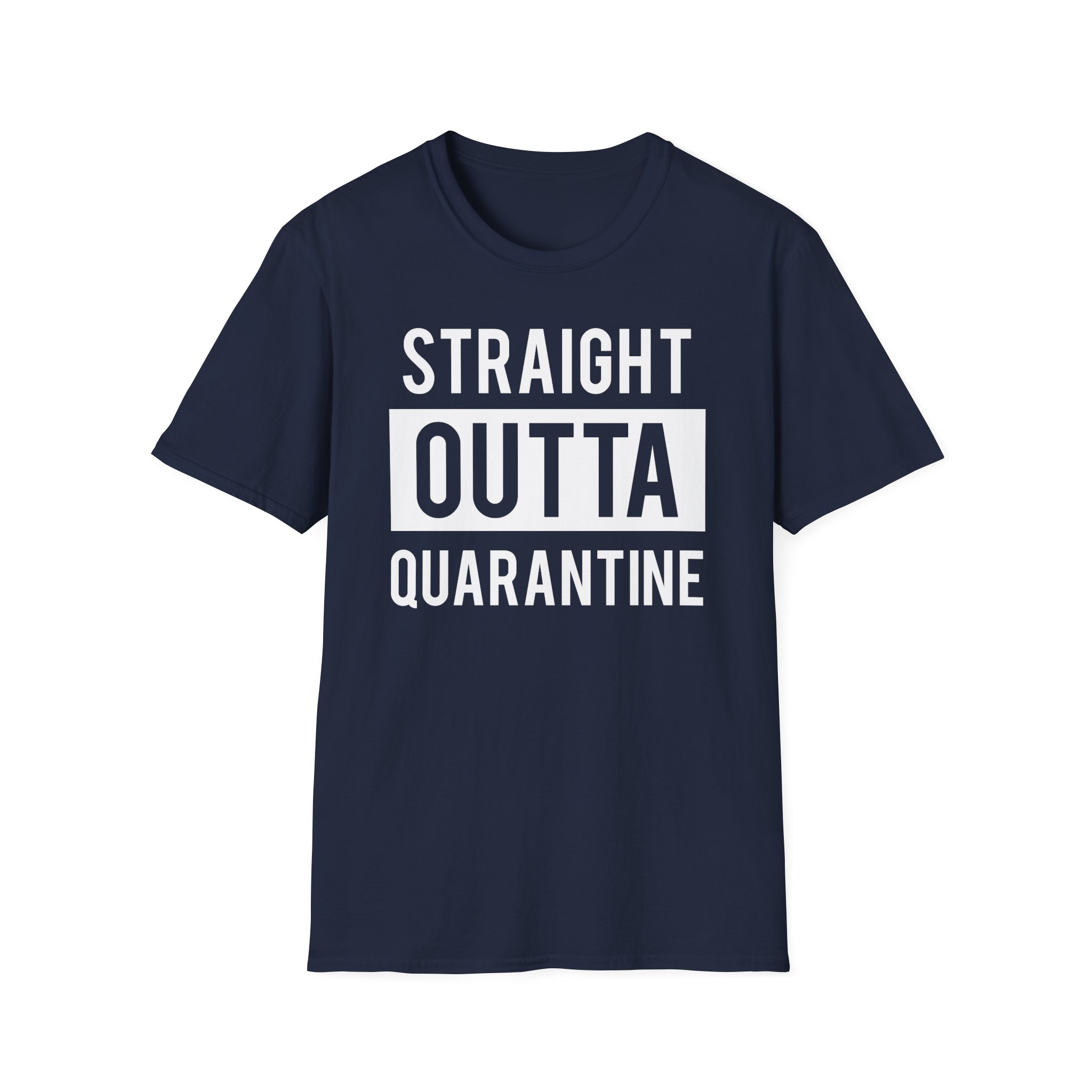 NWA Straight Outta Quarantine Unisex Softstyle T-Shirt