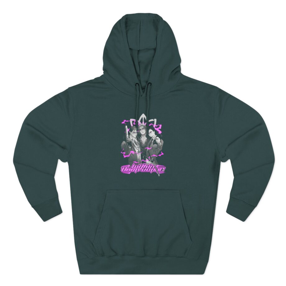 Within Destruction Neo-Yakuza Three-Panel Fleece Hoodie